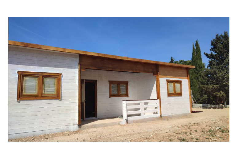 Casas prefabricadas Extremadura 40.7413 vista frontal Casas prefabricadas Extremadura 40.7413 vista frontal