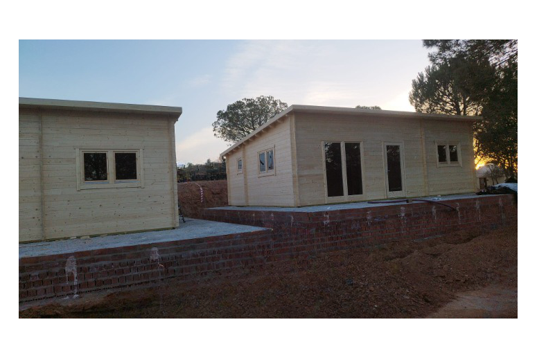 Casas de madera LAS PALMAS - exterior Casas de madera LAS PALMAS - exterior