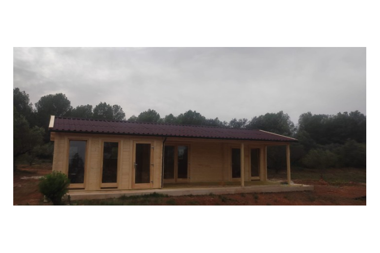 Casas prefabricadas Aragon - VISTA FRONTAL