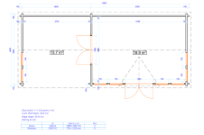 Casas Prefabricadas Ponferrada plano detallado