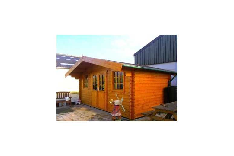 Casas de madera Portalegre - Modelo Paris - Terraza