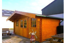 Casas de madera Portalegre - Modelo Paris - Terraza