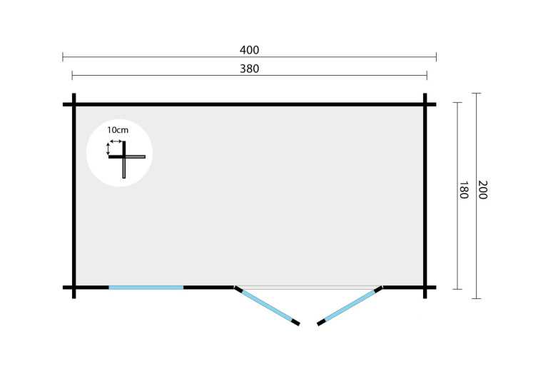 Casas de madera Benidorm - Plano