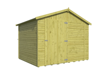 Kiosco de madera Motril - Trasera