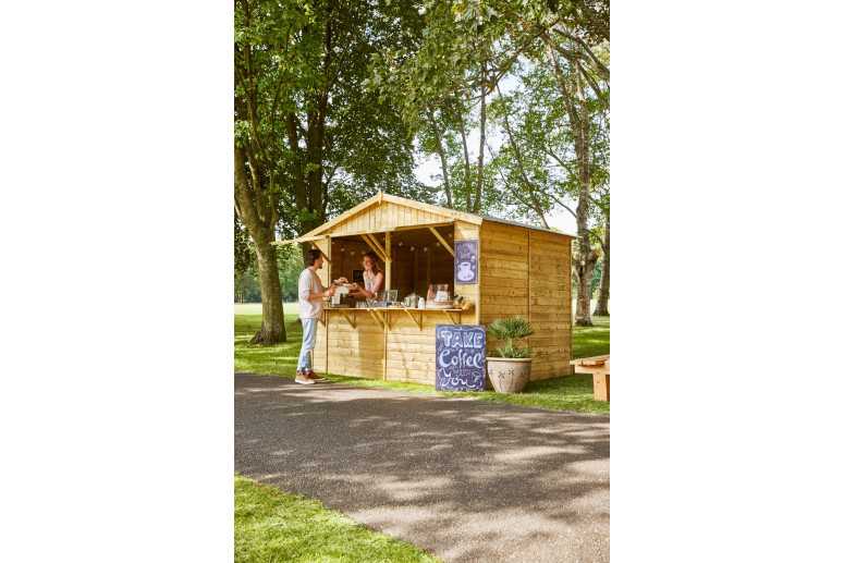 Kiosco de madera Motril - Parque