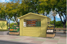 Kiosco de madera Lorca - Portada