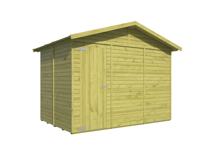 Kiosco de madera Lorca - Trasera Kiosco de madera Lorca - Trasera