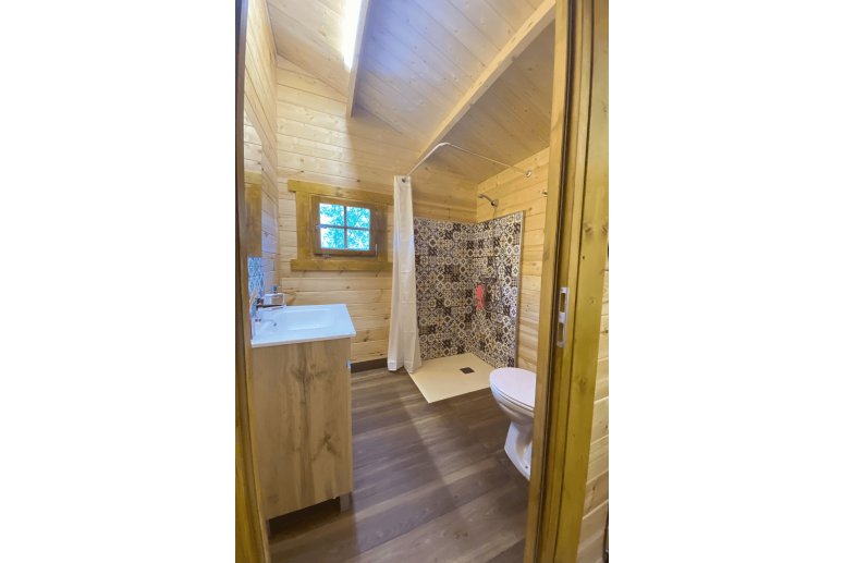 Casa de madera Javea - BAÑO