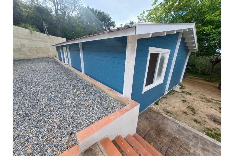 Casas prefabricadas Navarra 40.7413 - VISTA LATERAL Casas prefabricadas Navarra 40.7413 - VISTA LATERAL