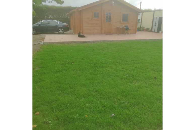 Casas de Madera Málaga 40.7337 teja sandwich jardin