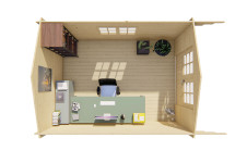 Casas prefabricadas Pamplona 40.7234N INTERIOR