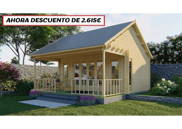 Casas prefabricadas Coruña modelo Olaug 40.0807N incoloro