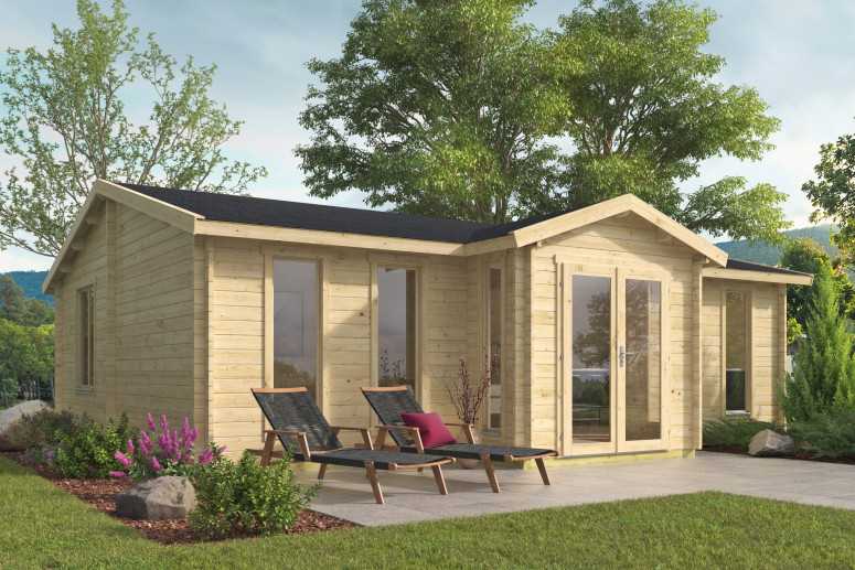 Casas prefabricadas de Madera Alcalá - Incoloro