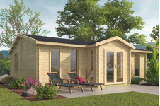 Casas prefabricadas de Madera Alcalá - Incoloro