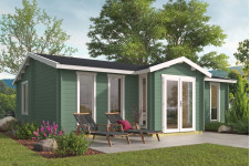 Casas prefabricadas de Madera Alcalá - VERDE