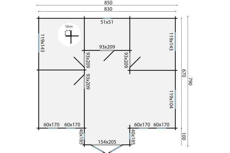 Casas prefabricadas de Madera Alcalá - 3ª HABITACIÓN