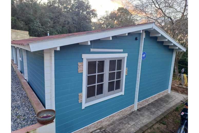 Casas prefabricadas Navarra 40.7413 - VISTA TRASERA Casas prefabricadas Navarra 40.7413 - VISTA TRASERA