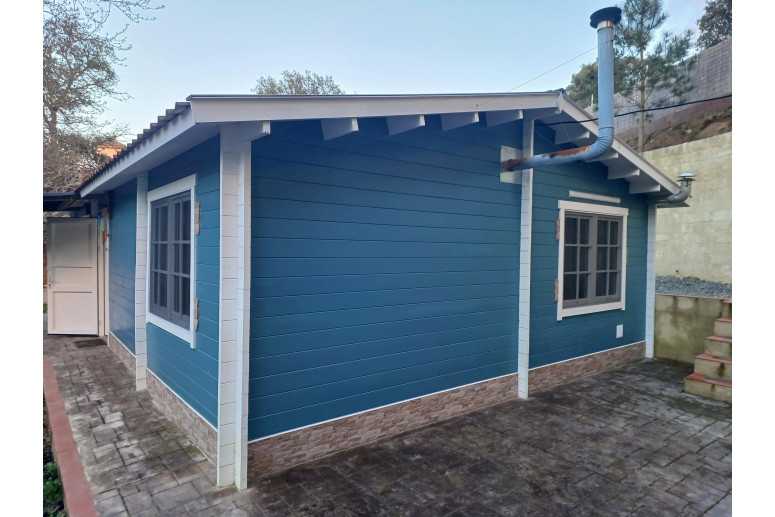 Casas prefabricadas Navarra 40.7413 - VISTA LATERAL Casas prefabricadas Navarra 40.7413 - VISTA LATERAL