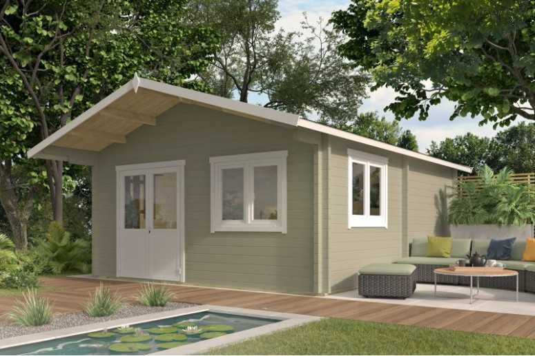 Casas prefabricadas AVILA - GRIS