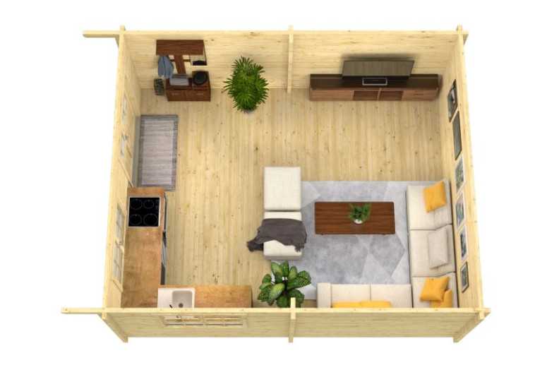 Casas prefabricadas AVILA - INTERIOR