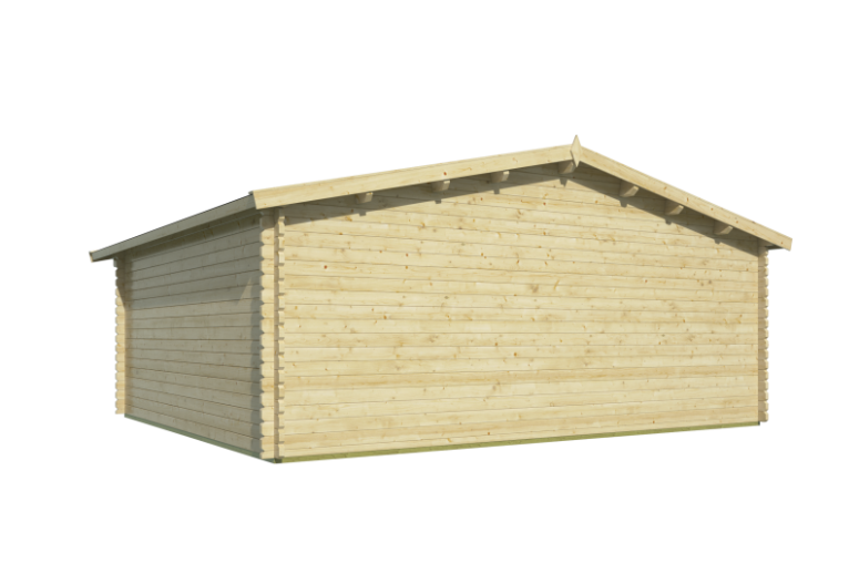 Casas de Madera Tarragona - Modelo Truus 40.7055 lateral