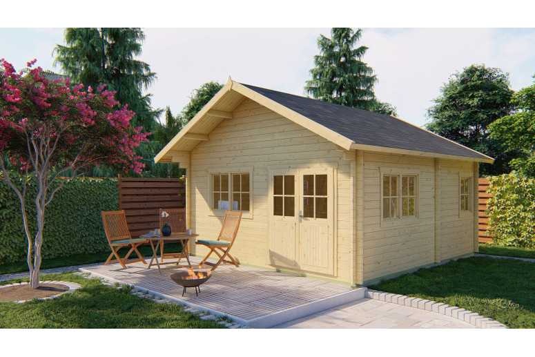 Casas de madera España - Modelo Llanes 40.7320 portada