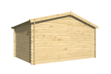 Casas de madera Gorliz 400x300 - 28mm - trasera