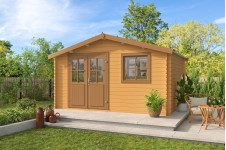 Casas de madera Gorliz 400x300 - 28mm - naranja