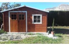 Casas de madera Gorliz 400x300 - 28mm - frontal